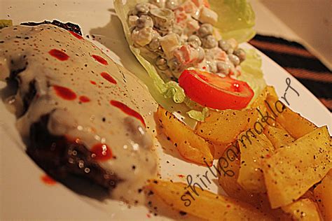 El ve parmaklar gün içinde dinlendirilmelidir. Mantar Soslu Bonfile - Sihirli Parmaklar