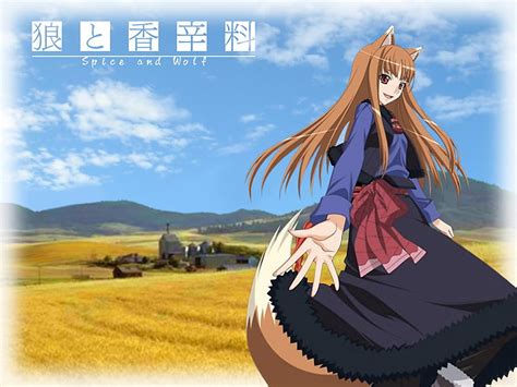 holo ~ spice and wolf spice and wolf women holo anime hd wallpaper pxfuel