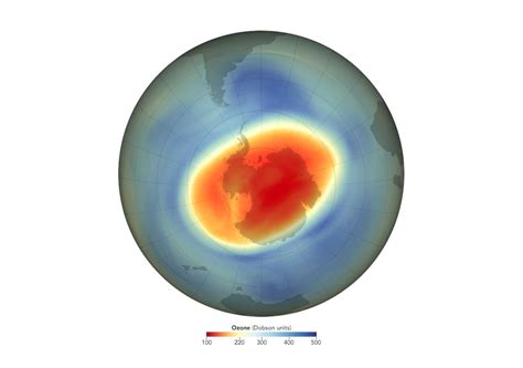 Agujero En La Capa De Ozono Excepcional De Los Más Grandes En 40 Años