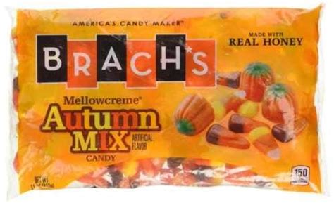 Brach 039 S Autumn Mix Candy 11 Ounces Mellow Creme Pumpkins Indian