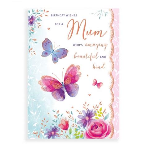 Cards Direct Birthday Card Mum Floral