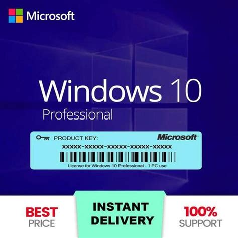 Windows 10 Pro Professional Key Microsoft Windows Windows 10 Microsoft