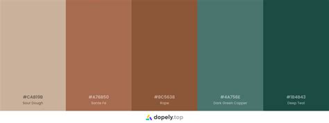 10 Brown Color Palette Inspirations With Names And Hex Codes Inside Colors