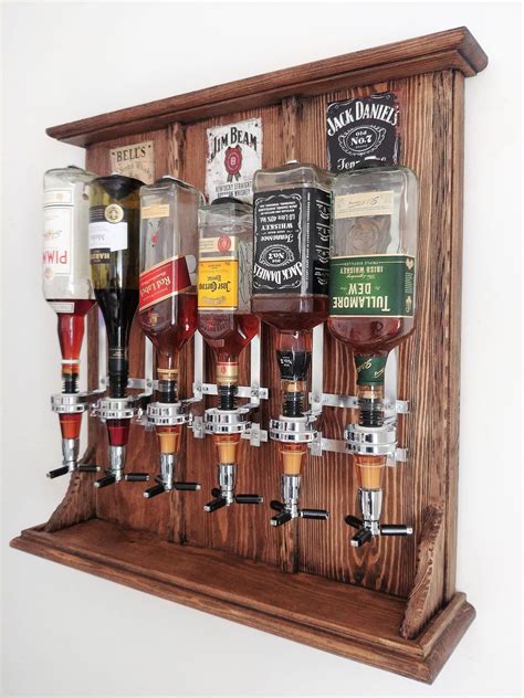 Home Whiskey Barwall Mounted Whiskey Dispensert For Mensdrink