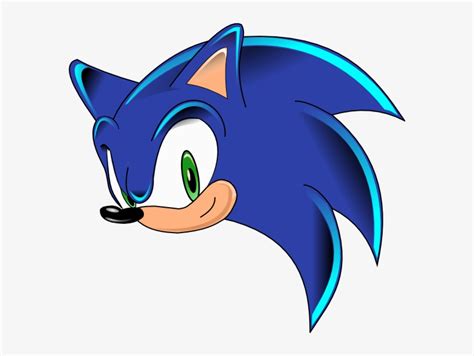 Sonic Head Sonic Head Png Transparent Png 582x537 Free Download