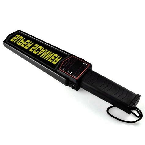 Handheld Metal Detector Portable Security Super Scanner Wand
