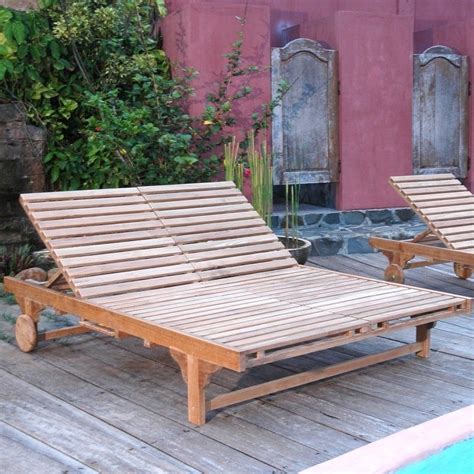 15 Best Collection Of Double Chaise Lounges For Outdoor