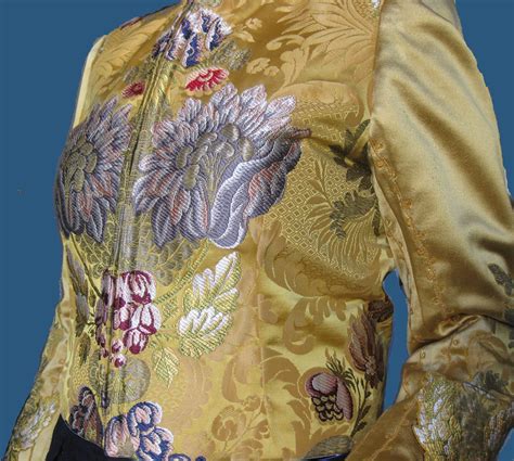 Party Jacket With Valencia Manual Silk Fabric From Garin Company