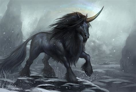 Black Mountain Unicorn By Sandara On Deviantart