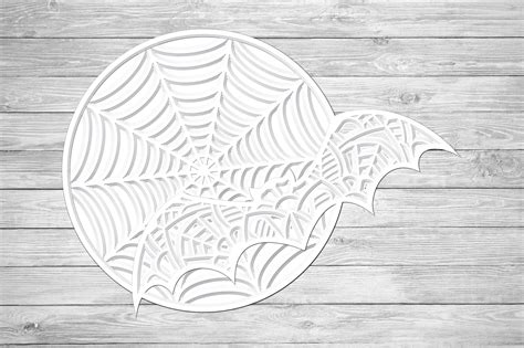 Compatible with cricut, cameo silhouette, and other major cutting. 3d Layered SVG Halloween Bat | Moon SVG Multi Layer Cut ...