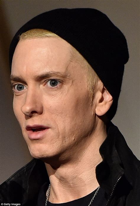 eminem s gaunt appearance due to more active lifestyle and improved diet daily mail online