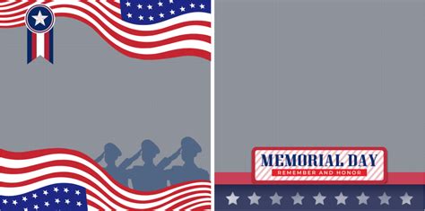 Memorial Day Profile Picture Frame Decoration Day