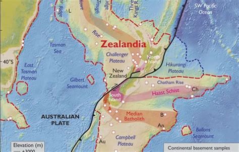 A New Continent Zealandia Found Under The Pacific Ocean