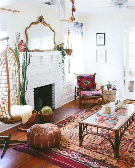 46 The Best Bohemian Farmhouse Decorating Ideas For Your Living Room
