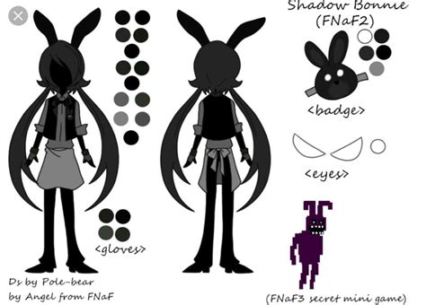 Fnaf Bunny Profiles Shadow Bonnie Wattpad