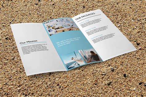 Trifold Agency Travel Brochure|Editable PSD Templates (682631 ...