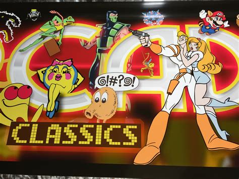 Arcade Classics Marquee 26″ X 8″ Arcade Marquee Dot Com