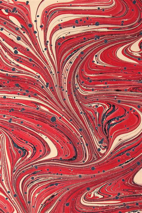 Hand Marbled Paper Maiden Marbling Marble Paper Bright Paintings