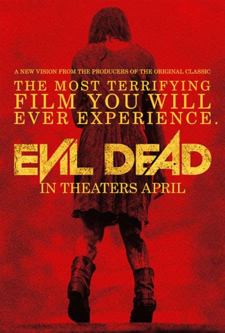Evil Dead Nuevo Poster Del Remake De Fede Álvarez