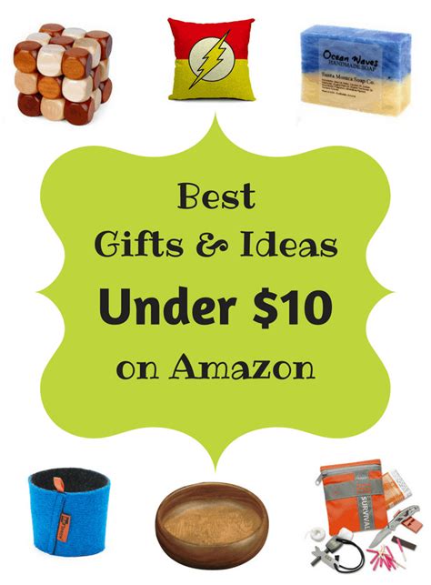 We rounded up some great gift ideas under $10 for everyone on the best gifts this year will take these things into consideration. Best Gifts & Ideas On Amazon Under $10