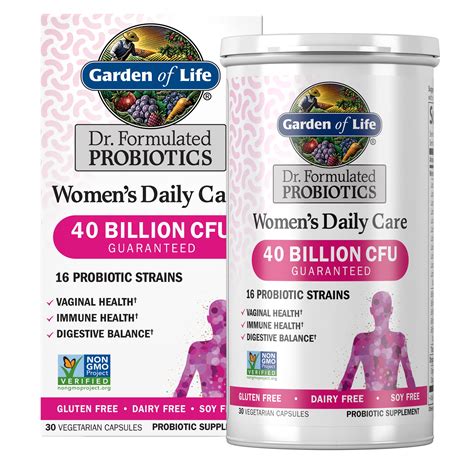 Garden Of Life Dr Formulated Womens Daily Care Probiotics 30ct