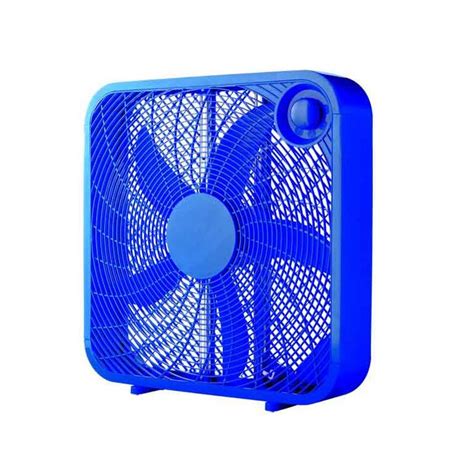 Lasko 3 Speed Box Fan Blue