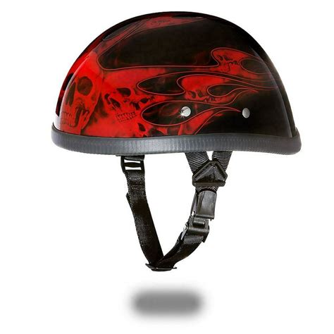Daytona Helmets 6002sfr Eagle Flames Motorcycle Helmet