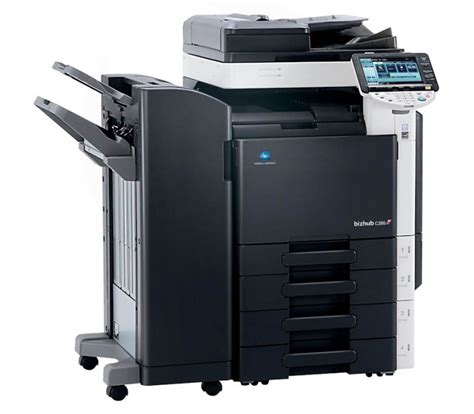 This is a standard photocopier, printer, and scanner. Konica Minolta bizhub C220
