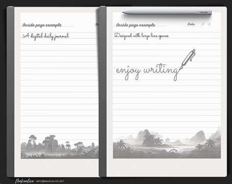Remarkable Diary Template