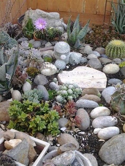 44 Pretty Small Rock Gardens Ideas Succulent Rock Garden Rock Garden