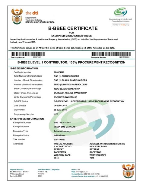 Shareholder Certificate Cipc Tutoreorg Master Of Documents
