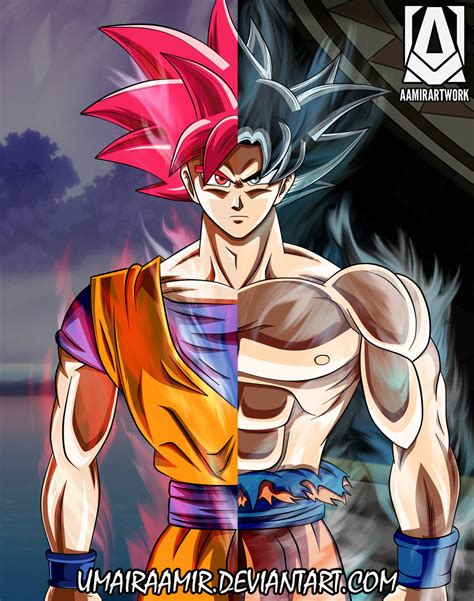 Dragon ball super gave vegeta a godly new form with the newest chapter of the manga series, but now the main question is, what exactly is the but it also might not be a super saiyan form at all. Goku Super Saiyan God and Ultra Instinct Split by UmairAamir on DeviantArt