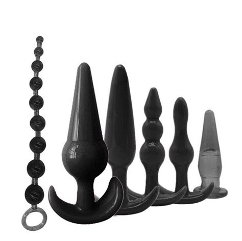 8pcs butt plug set anal plugs beads dildo sex toys kit ebay