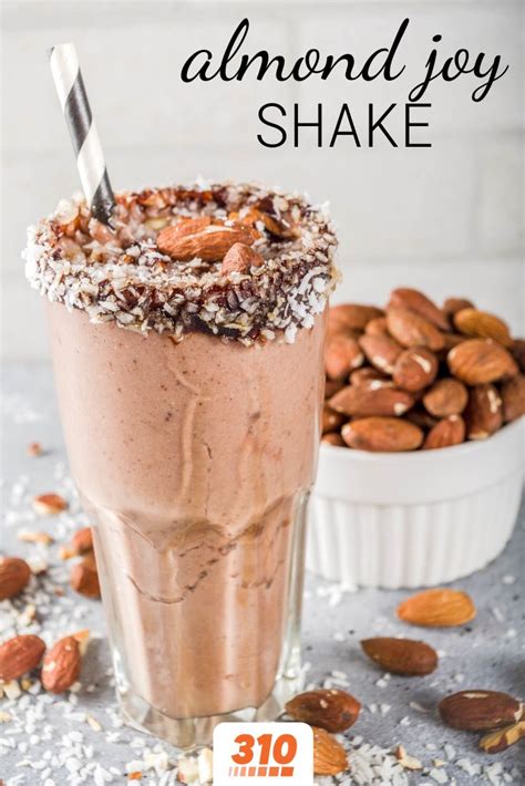 Almond Joy Shake Recipe Shake Recipes 310 Shake Recipes 310 Nutrition