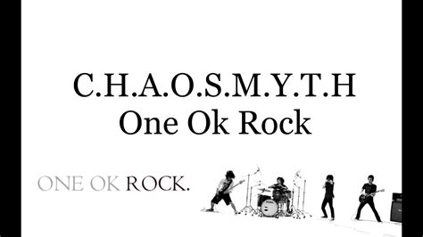lirik one ok rock chaosmyth