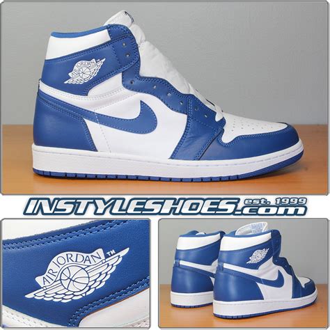 Air Jordan 1 High Og Storm Blue 555088 127