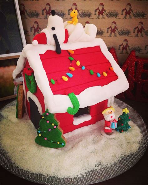 How To Make Your Own Snoopy Gingerbread House