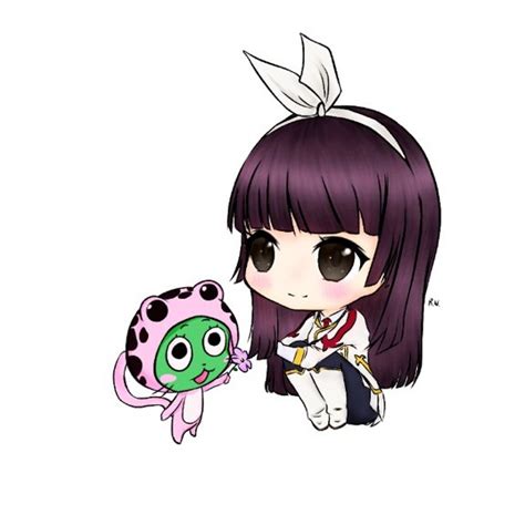 Chibi Kagura And Frosch Fairy Tail Amino