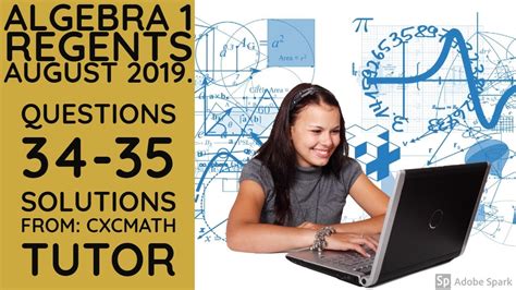 Algebra 1 regents january 2021 answers. NYS Algebra 1 Common Core August 2019 Regents Exam ...