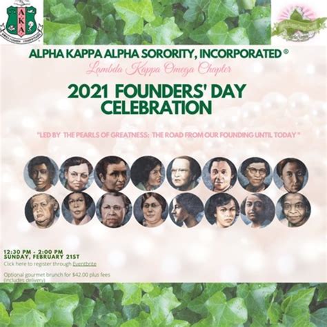 Lko Founders Day Celebration • Alpha Kappa Alpha Sorority