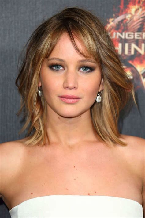 Jennifer lawrence joy jennifer lawrence haircut haircuts for long hair hairstyles for round faces hairstyles with bangs katniss everdeen happiness therapy jennifer laurence the hunger. 10+ Hairstyle Designs with Bangs, Ideas | Design Trends ...