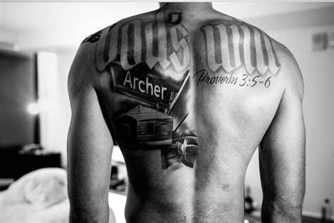 Jayson Tatum Shows Off Incredible Back Tattoo On Instagram Fadeaway World