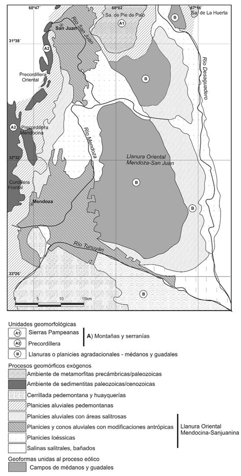 Mapa Geomorfológico Download Scientific Diagram