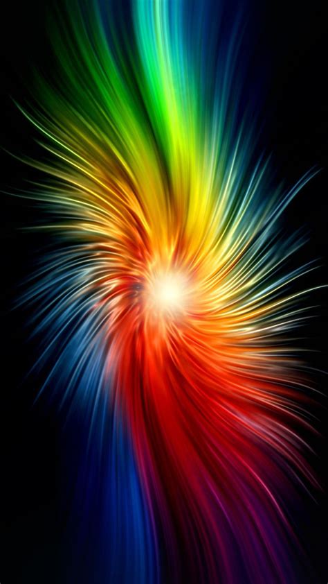Galaxy Note Hd Wallpapers Abstract Rainbow Lockscreen