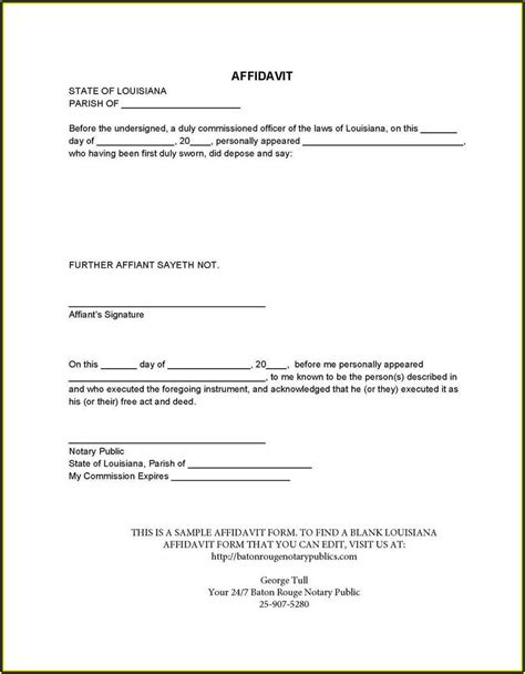 Small Estate Affidavit Florida Form Form Resume Examples Xz20dwx2ql