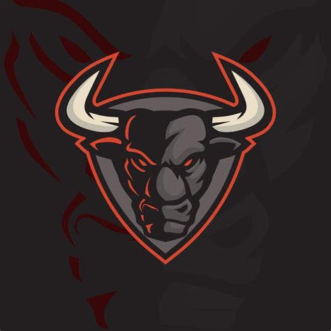Bull Mascot Gaming Logo Design 7980676 Vector Art At Vecteezy