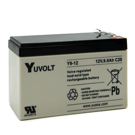 Yuasa Y Yucel Y Series V Ah Valve Regulated Lead Acid Battery