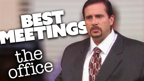 Michaels Best Meetings The Office Comedy Bites Youtube