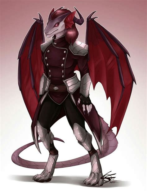 Kharlay Anthro Dragon Character Art Anthro Furry