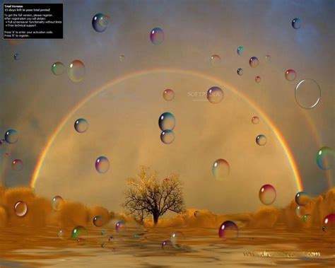 A Bubbled Rainbow Screensaver Download Rainbow Screensaver Screen